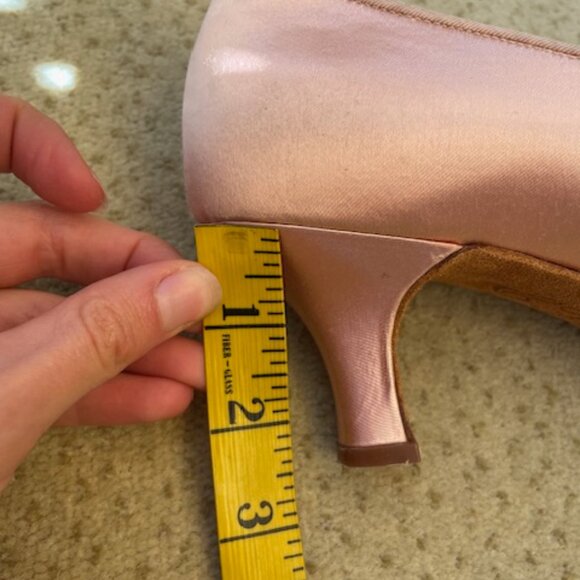 Ballroom dance suede bottom shoes Size 10 - Picture 8 of 8